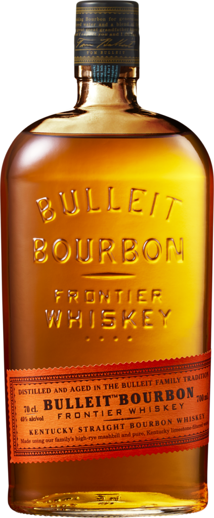 Bulleit Bourbon bottle